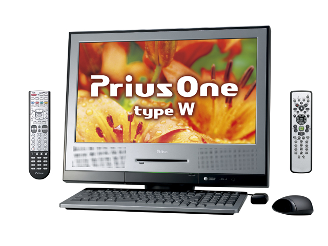 日立、液晶一体型地デジPC「Prius One」にCore 2 Duoを搭載