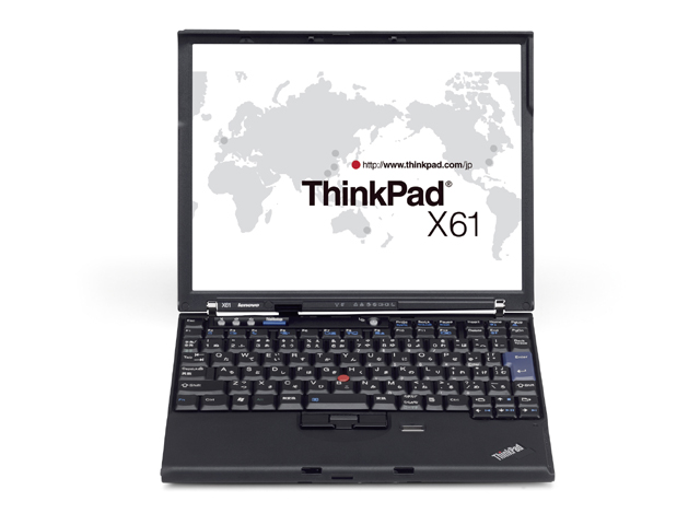 レノボ、新Centrino Duo搭載「ThinkPad X61/X61 Tablet」