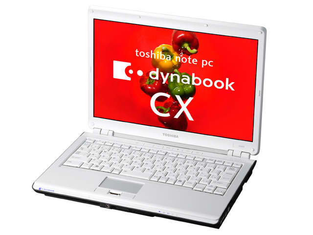 東芝、最薄部19.5mmのCore 2 Duo搭載ノート「dynabook SS RX1」