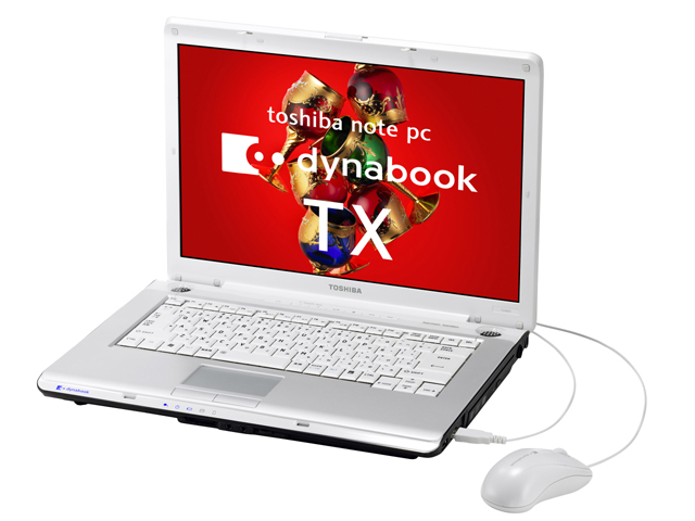 ４GBHDD【正規品】東芝dynabookTX/66LWH 2010年発表モデル