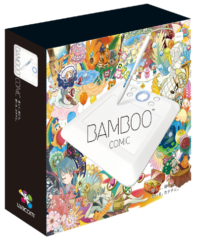 ワコム、イラスト/マンガ向けA6ワイドペンタブレット「Bamboo Comic」