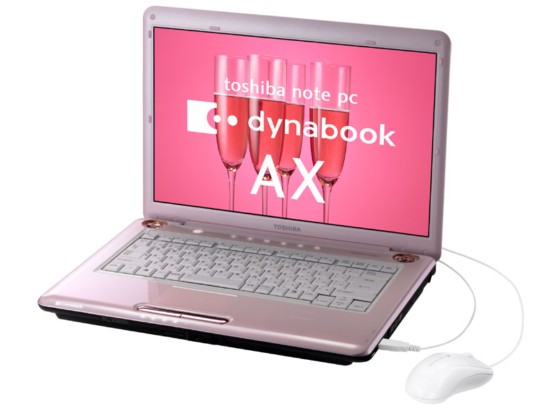 可愛いピンク☆ 東芝ノート dynabook AX