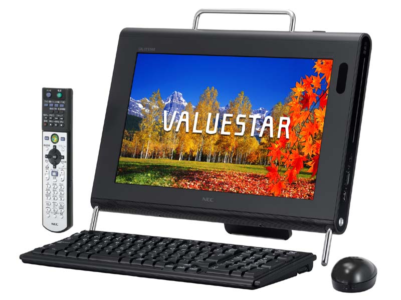 215型ワイドワイヤレス一体型TV NEC VALUESTAR G タイプN 21.5型 