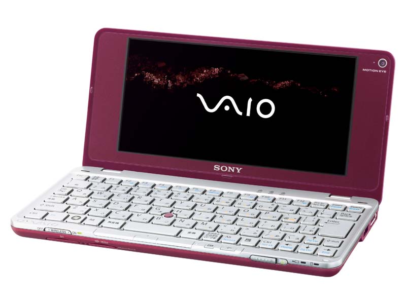 ソニー、封筒サイズの“ポケットスタイルPC”「VAIO type P」