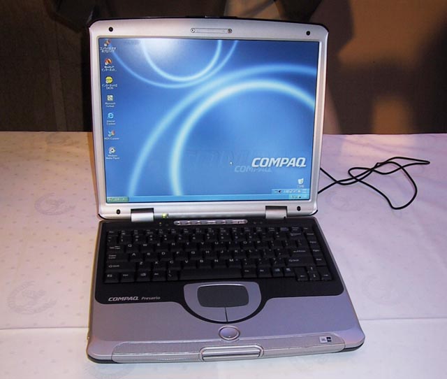 コンパック、新筐体のWindows XP搭載 Presarioノート
