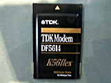TDK PC CARD MODEM