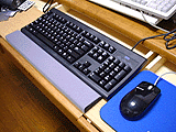 Black keyboard & mouse