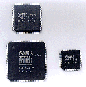 YMF724、YMF725、YMF727
