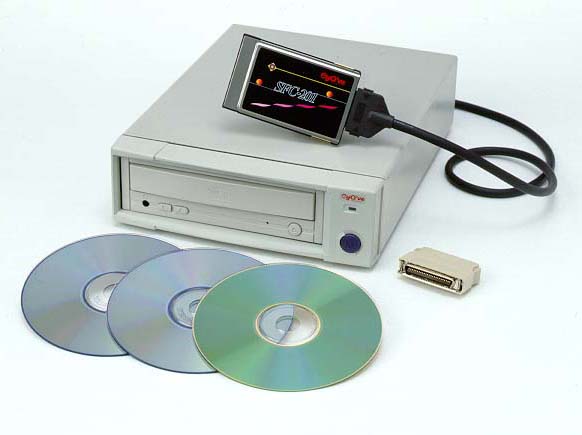 サイキューブ、ノートPC用CD-R/RWドライブセット
