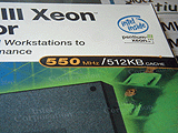 Pentium III Xeon 550MHz