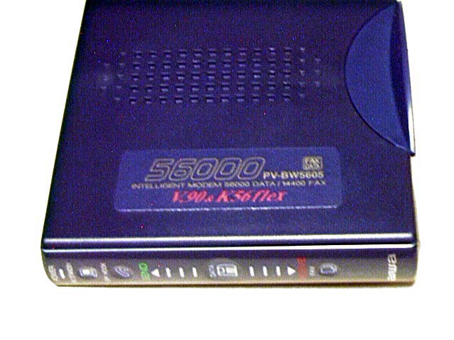 aiwa RS-232C接続外付け56kアナログモデム PV-BW5605