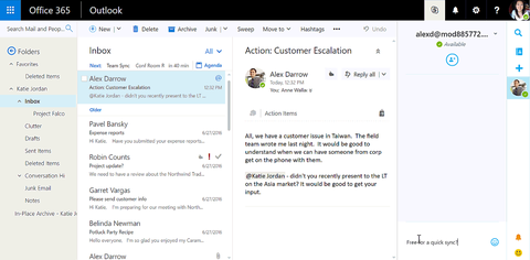 Outlook office 365