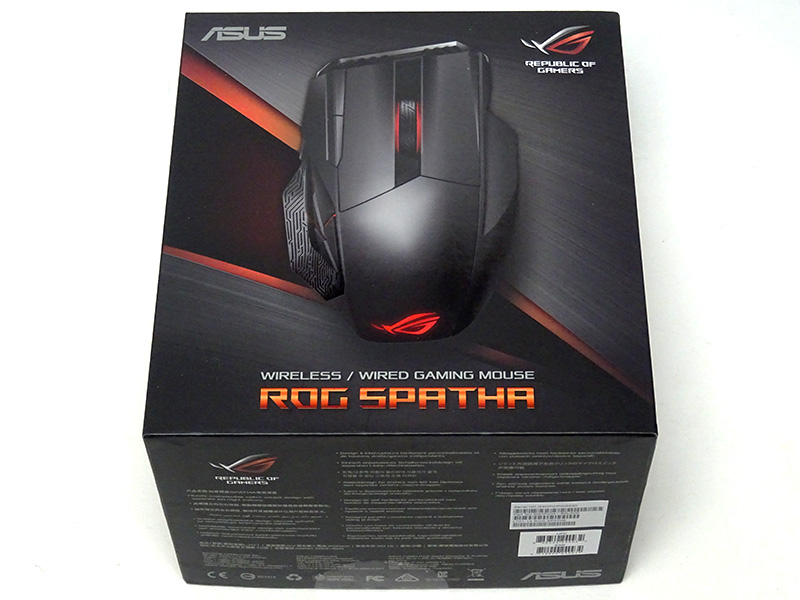 画像 やじうまミニレビュー 有線 無線両対応の多ボタンゲーミングマウス Asus Rog Spatha スイッチを交換可能 実際に分解してみた 1 27 Pc Watch