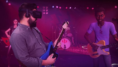 やじうまpc Watch 人気リズムゲーム Rock Band のoculus対応版が登場 Pc Watch