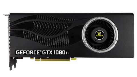 ニュース フラッシュ Manli製の外排気式geforce Gtx 1080 Ti搭載ビデオカード Gtx 1070搭載カードも発売 Pc Watch