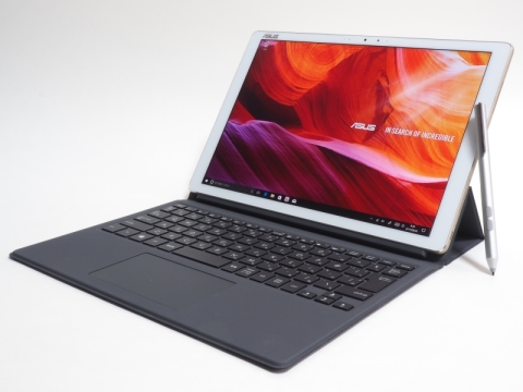 Hothotレビュー まるでwindows版ipad Pro Asusの2in1 Transbook 3 T305ca を試す Pc Watch