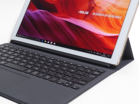 Hothotレビュー まるでwindows版ipad Pro Asusの2in1 Transbook 3 T305ca を試す Pc Watch