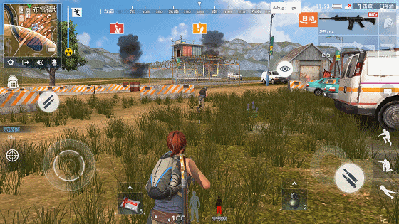 やじうまpc Watch どうみてもスマホ版pubgです 本当に 略 な中国製ゲームが登場 ターミネーター2 3d とコラボしたゲームがバトルロイヤル制を取り入れる Pc Watch