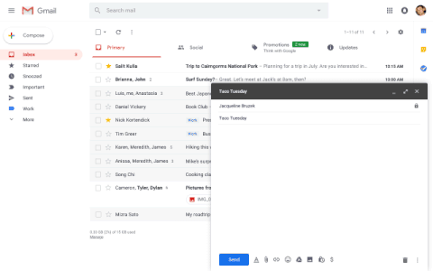 Gmailに単語予測変換を超えた文章予測変換機能 Pc Watch