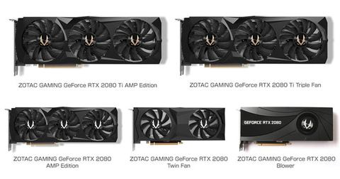 ZOTAC、GeForce RTX 20シリーズを20日に発売 