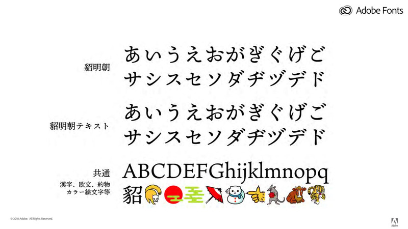 画像 Adobe Fontsに日本一画数の多い漢字 貂明朝の新フォントも Photoshop For Ipadなど新アプリのq Aセッションも 10 26 Pc Watch