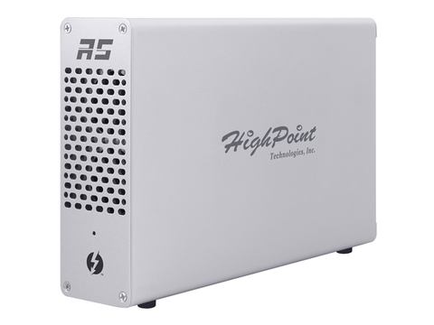 Highpoint Thunderbolt 3でthunderbolt 2のデバイスを利用可能にするアダプタ Thunderbolt 3対応のpci Express X4エンクロージャも Pc Watch