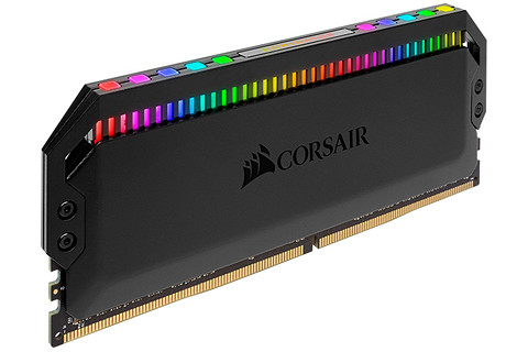 Corsair、最大4,800MHz駆動のDDR4モジュール「DOMINATOR PLATINUM RGB 