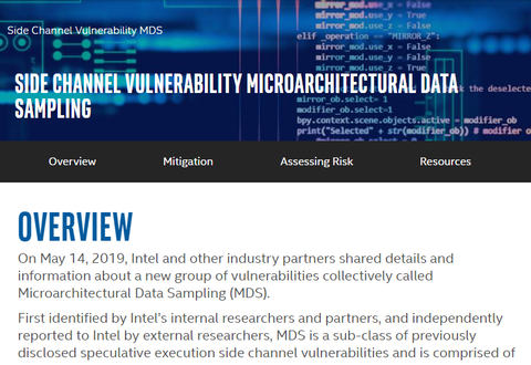 microarchitectural hp data sampling ï½žã‚µãƒ¼ãƒãƒ¼ã¯ç·©å’Œç­–ã«ã‚ˆã‚‹ã‚¹ãƒˆãƒ¬ãƒ¼ã‚¸æ€§èƒ½ã¸ã®å½±éŸ¿ã‚ã‚Š CPUã®æŠ•æ©Ÿå®Ÿè¡Œæ©Ÿèƒ½ã«æ–°ãŸãªè„†å¼±æ€§ã€ŒMDSã€ Intel