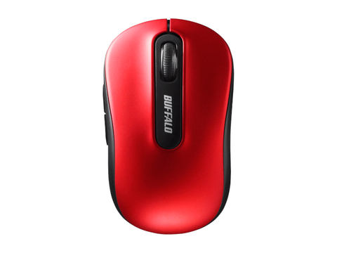 バッファロー 単3電池1本で動作するblueledセンサー採用の無線マウス Pc Watch