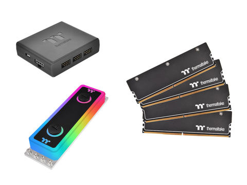 Thermaltake 本格水冷向けのウォーターブロック搭載ddr4 30メモリ Pc Watch