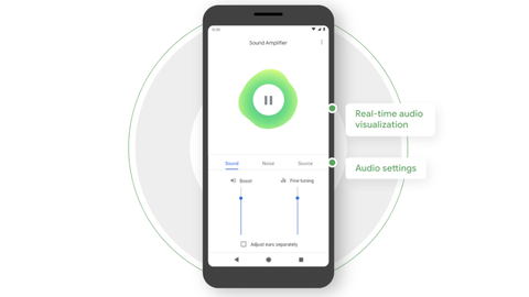 Google Aiで雑音から音声を抽出し聞き取りやすくするスマホアプリ Pc Watch