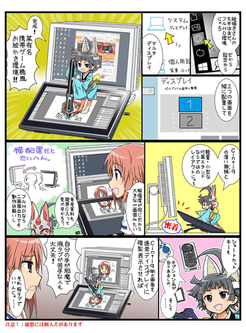 Hothotレビュー ワコムの11万円液タブ Cintiq 22 で漫画を描いてみたらすごくよかった Pc Watch