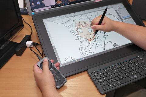 Hothotレビュー ワコムの11万円液タブ Cintiq 22 で漫画を描いてみ