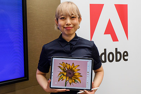 Aiでリアルな水彩 油彩表現 プロ向けイラストアプリ Adobe Fresco