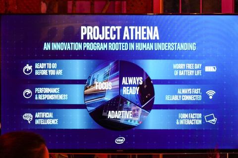 イベントレポート Intel Project Athenaに準拠した製品を判別できる