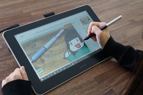 Hothotレビュー ワコムから4万円の液タブ Wacom One 登場 早速を