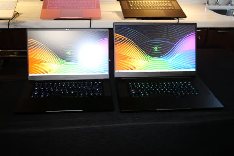 イベントレポート Razer 第10世代core Hおよび300hz駆動液晶搭載のゲーミングノートpcを参考展示 Eスポーツ向け本格レーシングシミュレータのプロトタイプも展示 Pc Watch