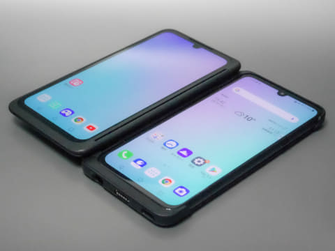 山口真弘の電子書籍タッチアンドトライ 左右の画面でコミック見開き表示は可能 2画面スマホ Lg G8x Thinq で電子書籍を試す Pc Watch