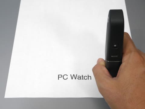 やじうまミニレビュー 重量100gを切るペン型インクジェットプリンタ Selpic P1 Pc Watch