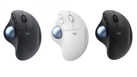 【製品】ロジクール、Bluetooth/USBレシーバ両対応のトラックボールマウス