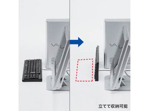 ニュース フラッシュ サンワサプライ 立てて収納できるコンパクトな有線キーボード Pc Watch