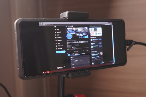 やじうまミニレビュー スマホ初となるxperia Proのhdmi入力を試してみた Pc Watch