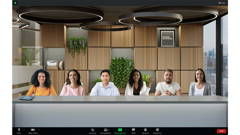 Zoom 参加者をまとめて表示し会議室感を高める機能 Pc Watch