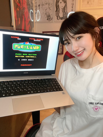 インプレスeスポーツ部女子レトロゲーム班 黒田瑞貴 パックランド は筋肉痛との戦いに Pc Watch