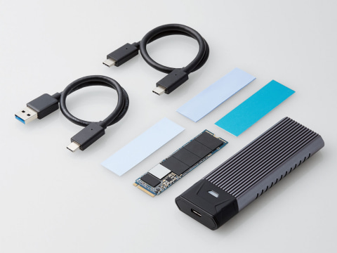 Ssd換装に必要なすべてが揃ったキット エレコムから Pc Watch