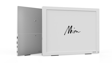 USB Type-C接続/タッチ対応の13.3型E Inkディスプレイ「BOOX Mira 