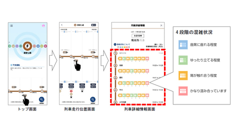 地下鉄の混み具合がスマホでわかる東京メトロのサービス 新たに3路線で対応 Pc Watch