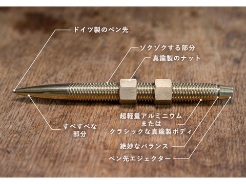 手持ち無沙汰解消グッズ好き向けボールペンがクラファンに登場 Pc Watch