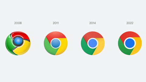 Google Chromeのアイコンが8年ぶりに変更 影のないフラットなデザインに Pc Watch