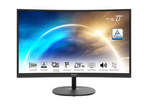 Msiのビジネス向け初となる湾曲モニター Pc Watch